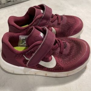 Nike Free RN toddler girls, size 9C